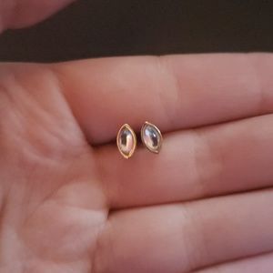 Oval earrings